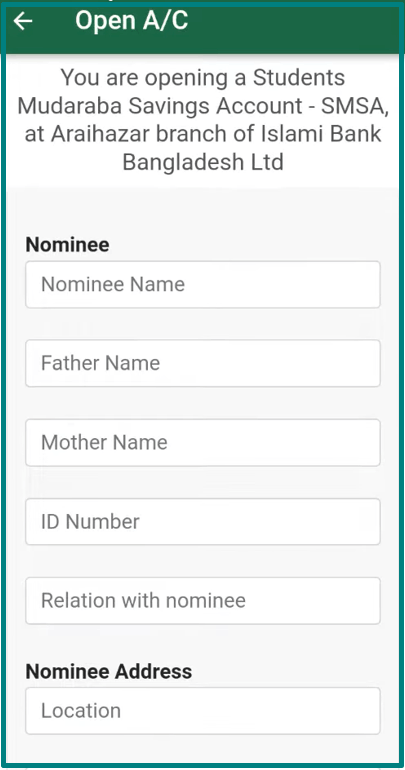 IBBL Student Account Opening Through Cellfin