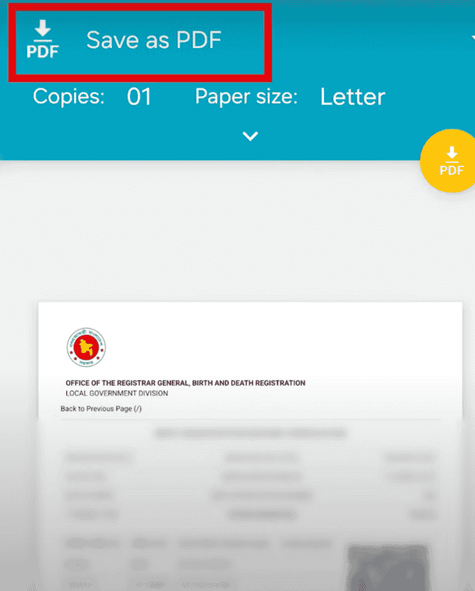 Online Birth Certificate Check BD & Download 2026 6 How to Download a Birth Certificate After Checking Online