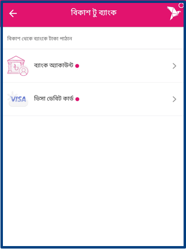 Bkash To Bank Balance Transfer Process, Limit & Charges 2026 3 Bkash to Card Balance Transfer